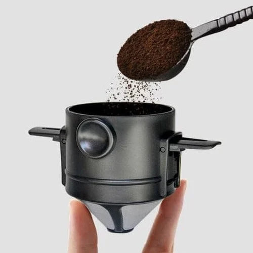 Portable Stainless Steel Reusable Coffee Filter