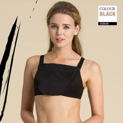 Lace privacy invisible bra