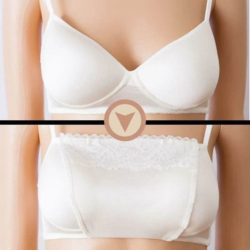 Lace privacy invisible bra