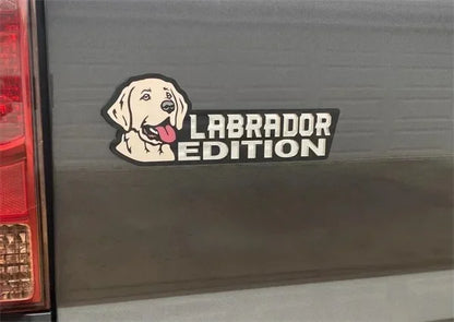 Dog Car Badge Laser Cutting Car Emblem