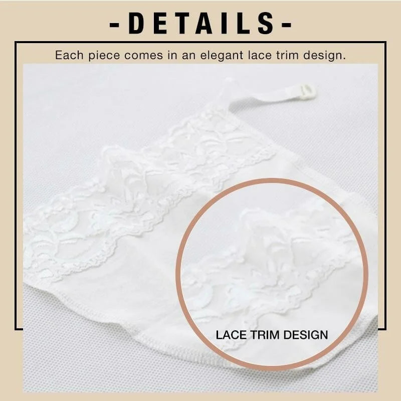 Lace privacy invisible bra