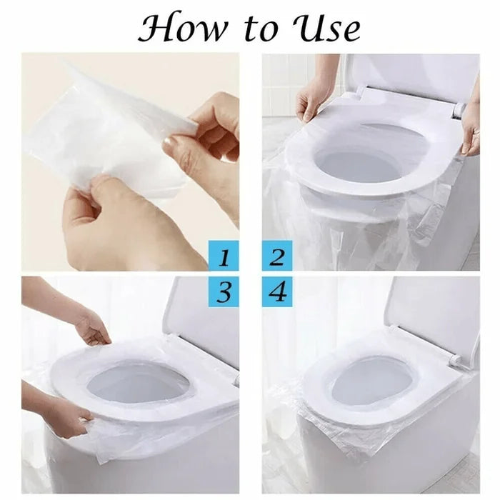 Disposable Plastic Toilet Seat Cover