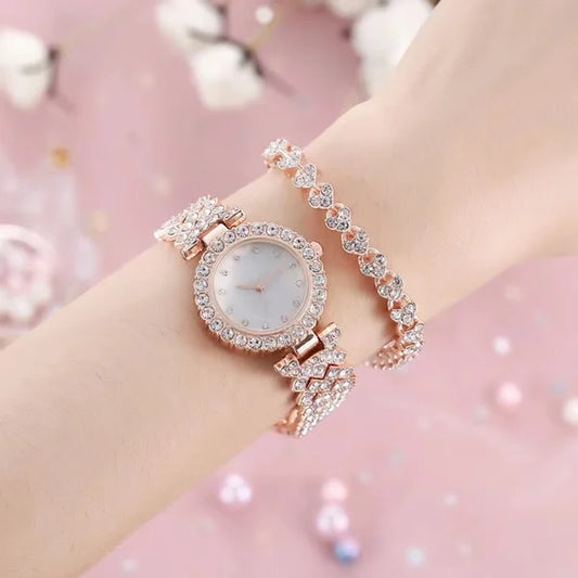 Luxury Women platinum Watch