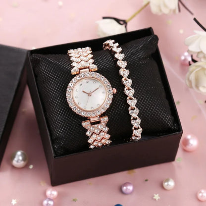 Luxury Women platinum Watch