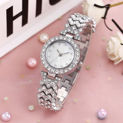 Luxury Women platinum Watch