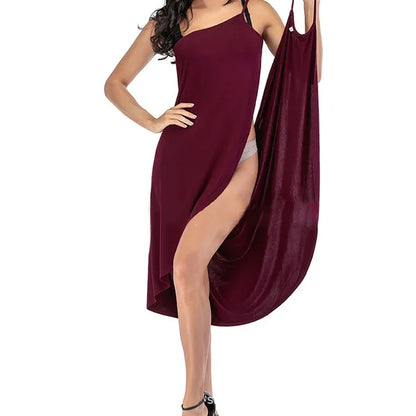 Women's Wrap Dress Cover-Up