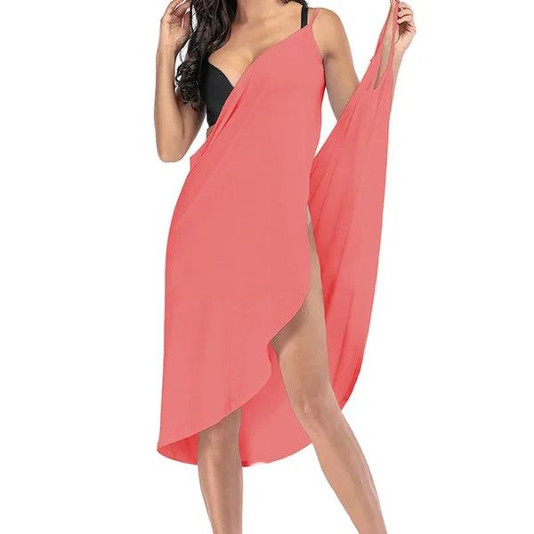 Women's Wrap Dress Cover-Up