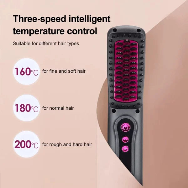 Wireless Hair Straightener